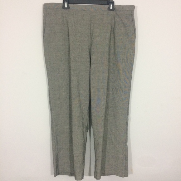 Alfred Dunner Pants - Alfred Dunner Womens 24W Black & White Dress Pants